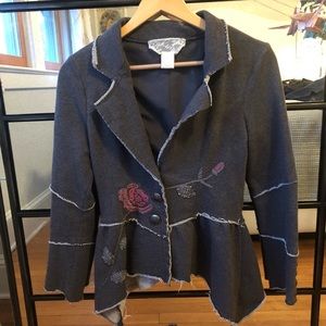 Cotton blazer/sweater